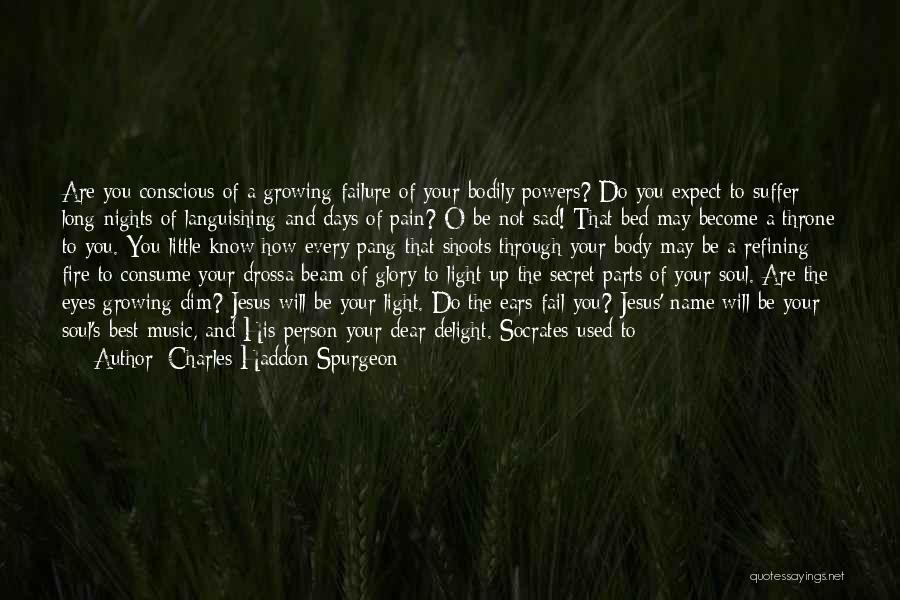You May Not Know Quotes By Charles Haddon Spurgeon