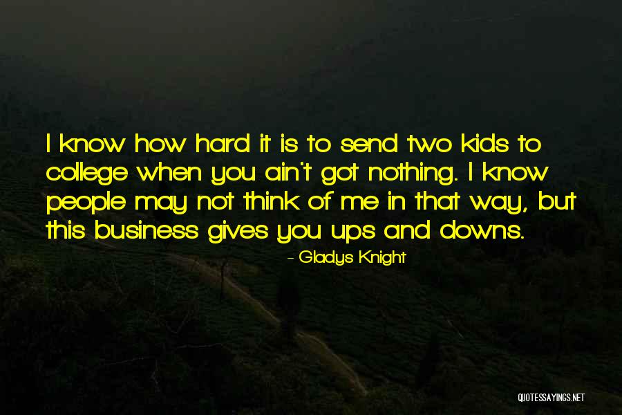 You May Think You Know Me Quotes By Gladys Knight You May Think You Know Me Quotes By Gladys Knight