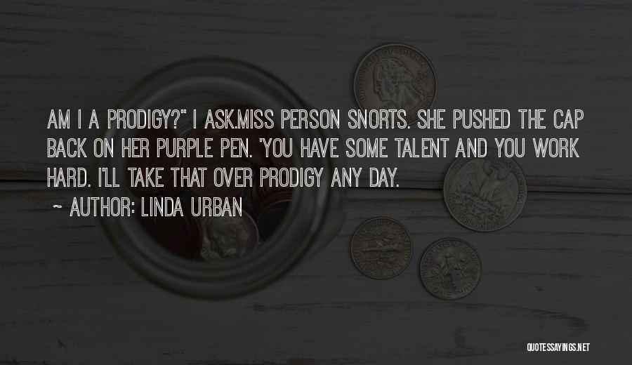You Miss A Person Quotes By Linda Urban