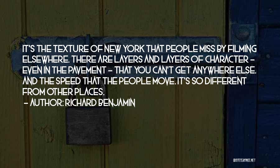 You Move Different Quotes By Richard Benjamin