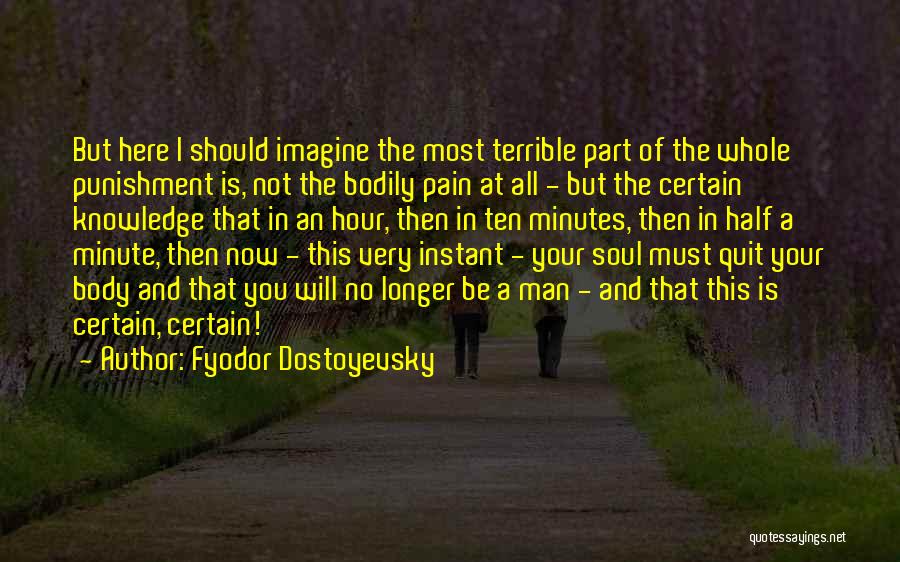 You Must Not Quit Quotes By Fyodor Dostoyevsky