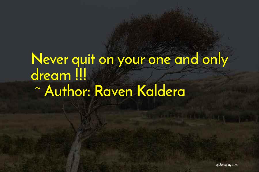 You Must Not Quit Quotes By Raven Kaldera
