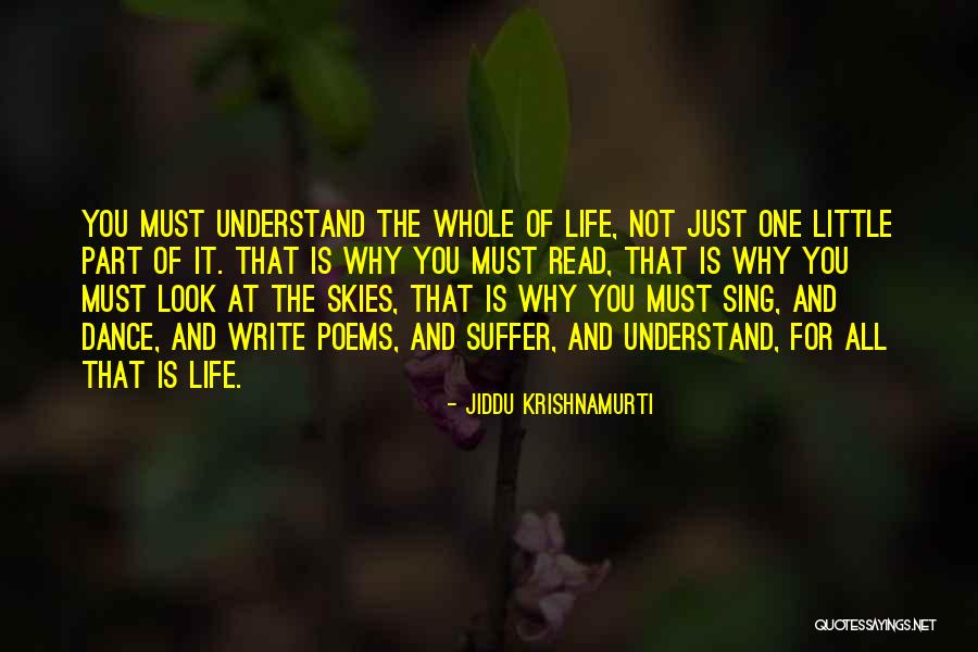 You Must Understand Quotes By Jiddu Krishnamurti