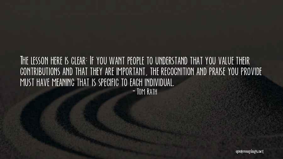 You Must Understand Quotes By Tom Rath You Must Understand Quotes By Tom Rath