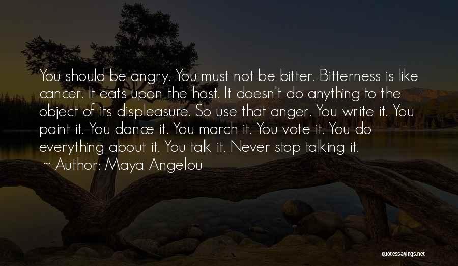 You Must Vote Quotes By Maya Angelou