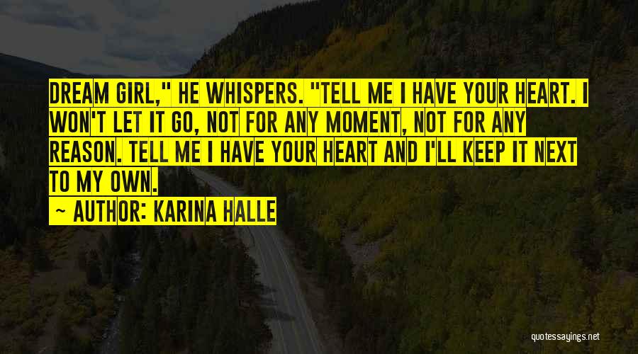 You My Dream Girl Quotes By Karina Halle