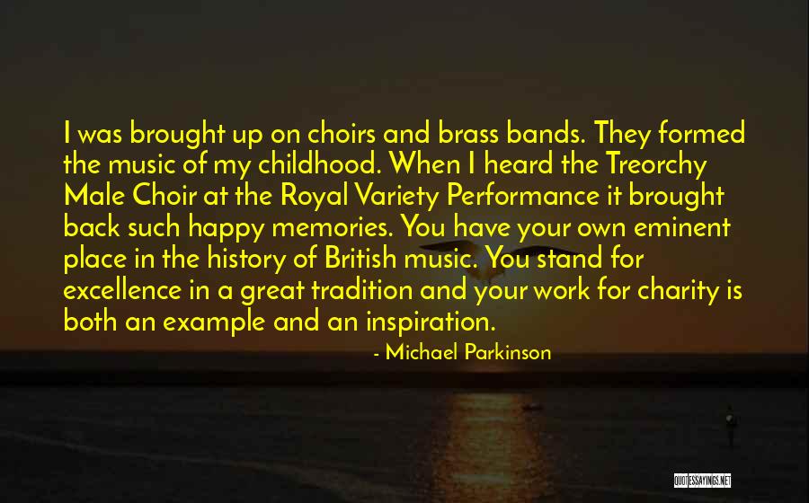 You My Inspiration Quotes By Michael Parkinson You My Inspiration Quotes By Michael Parkinson