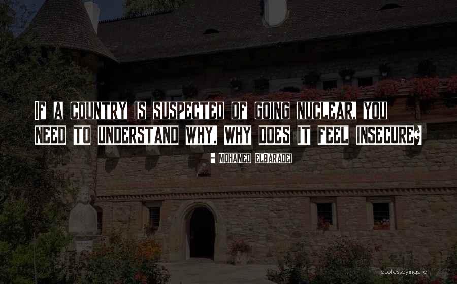 You Need To Understand Quotes By Mohamed ElBaradei You Need To Understand Quotes By Mohamed ElBaradei