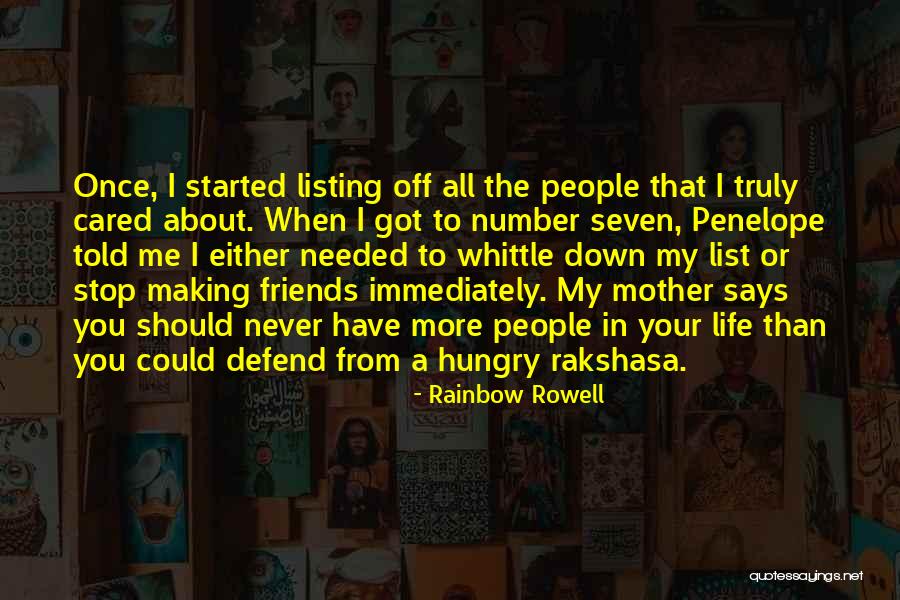 You Never Even Cared Quotes By Rainbow Rowell You Never Even Cared Quotes By Rainbow Rowell