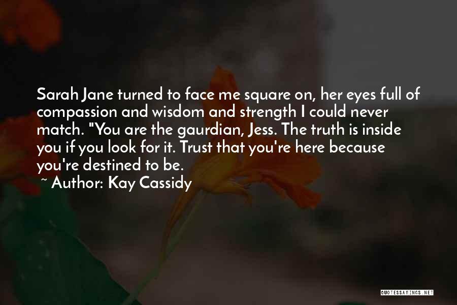 You Never Trust Me Quotes By Kay Cassidy