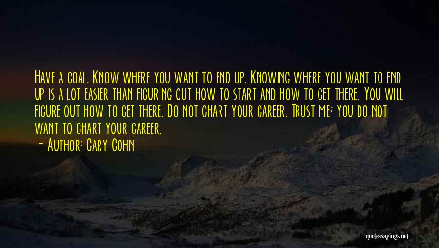 You Not Knowing Me Quotes By Gary Cohn