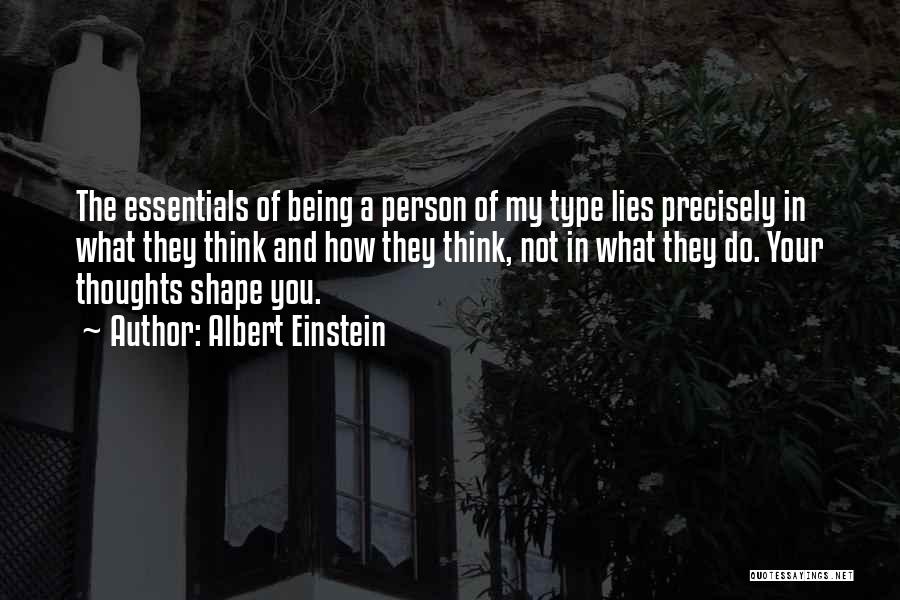 You Not My Type Quotes By Albert Einstein