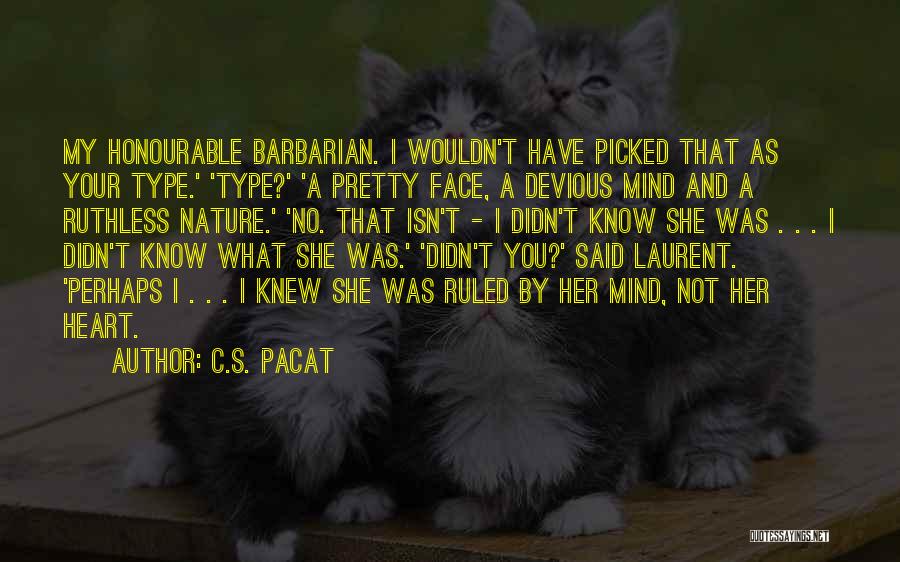 You Not My Type Quotes By C.S. Pacat