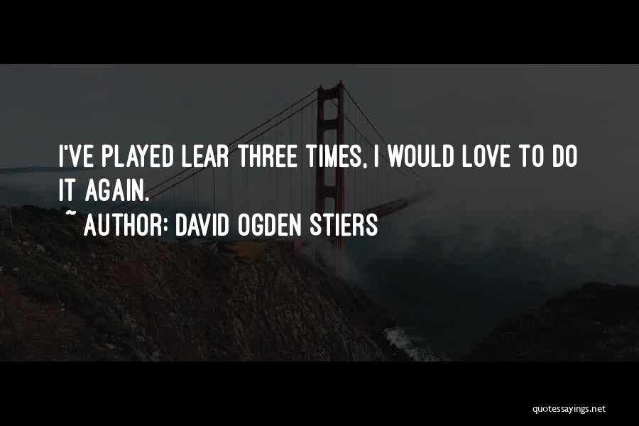 You Played Me Again Quotes By David Ogden Stiers