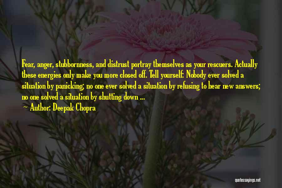 You Portray Yourself Quotes By Deepak Chopra