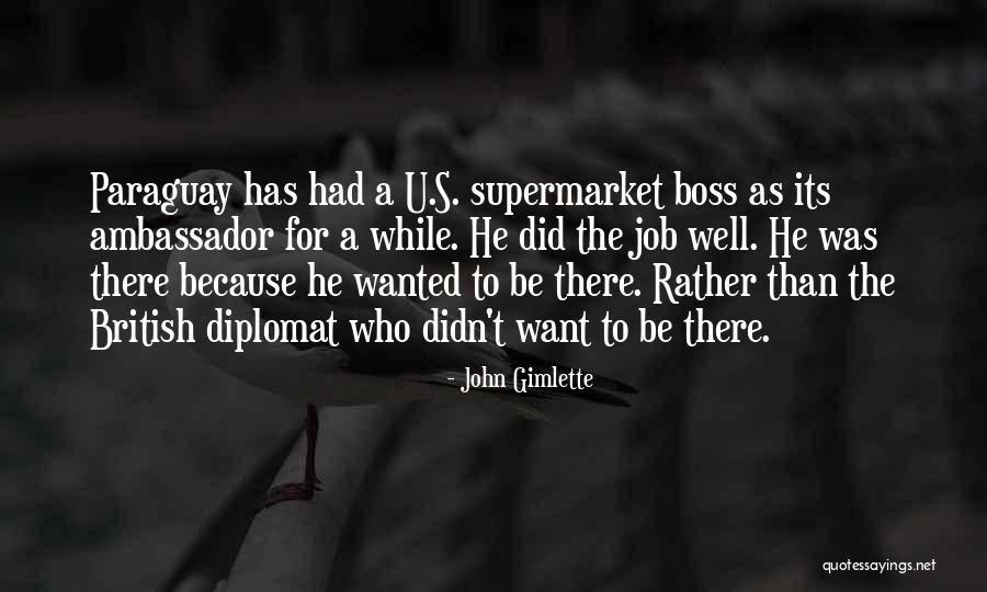 You Re Not The Boss Of Me Quotes By John Gimlette You Re Not The Boss Of Me Quotes By John Gimlette
