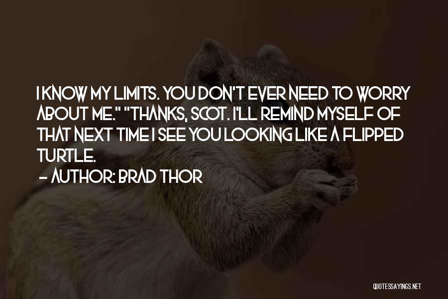 You Remind Me Of Myself Quotes By Brad Thor