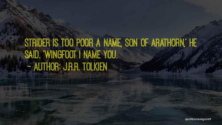 You Said Quotes By J.R.R. Tolkien