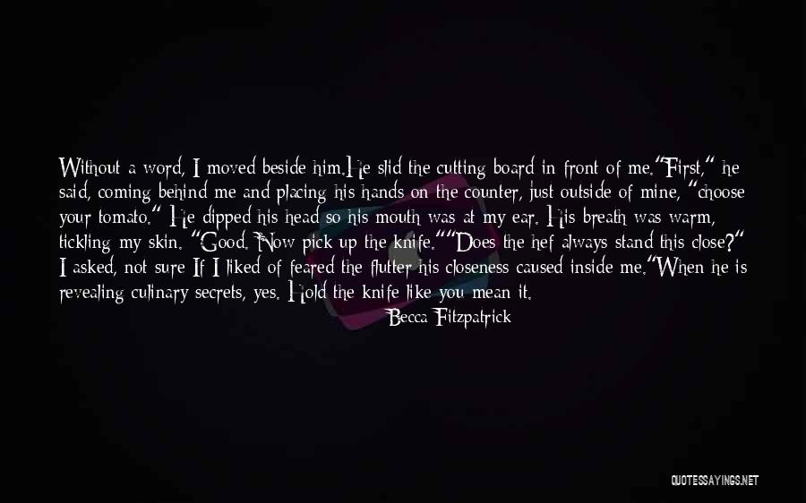 You Said You Liked Me Quotes By Becca Fitzpatrick You Said You Liked Me Quotes By Becca Fitzpatrick