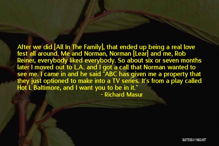 You Said You Liked Me Quotes By Richard Masur You Said You Liked Me Quotes By Richard Masur