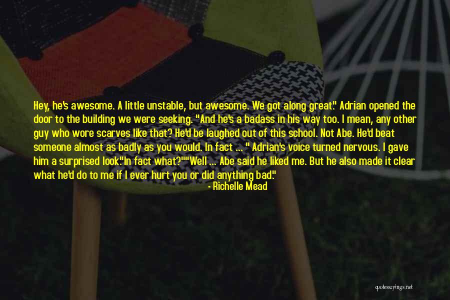 You Said You Liked Me Quotes By Richelle Mead You Said You Liked Me Quotes By Richelle Mead
