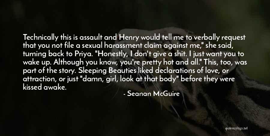 You Said You Liked Me Quotes By Seanan McGuire You Said You Liked Me Quotes By Seanan McGuire