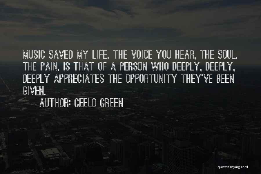 You Saved My Life Quotes By CeeLo Green