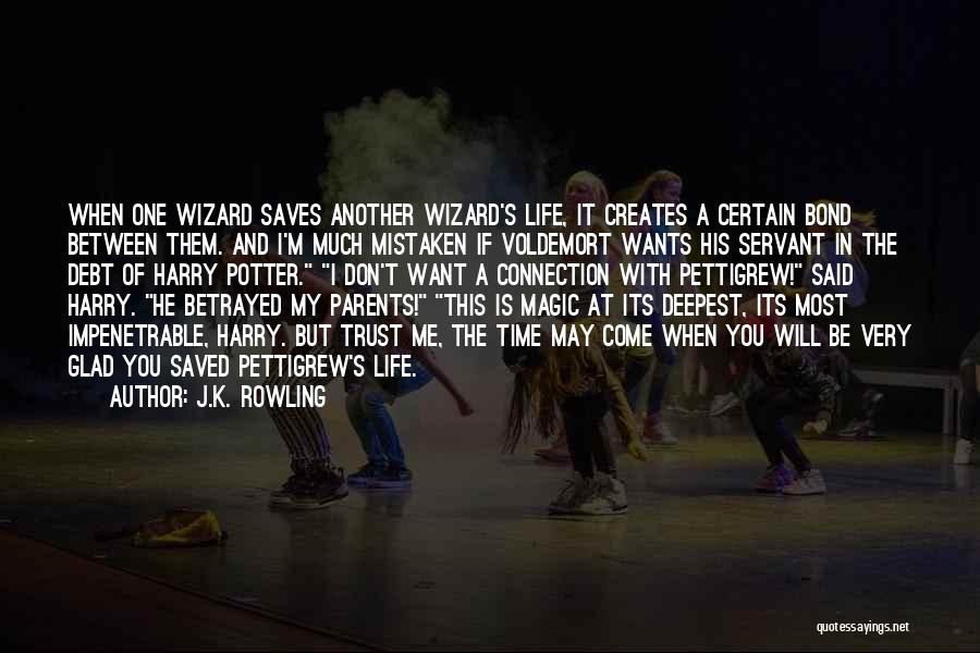 You Saved My Life Quotes By J.K. Rowling