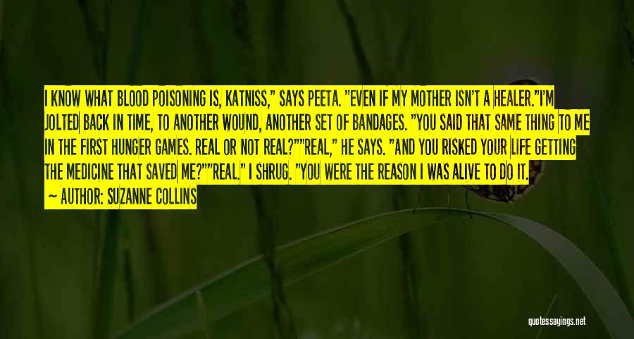 You Saved My Life Quotes By Suzanne Collins