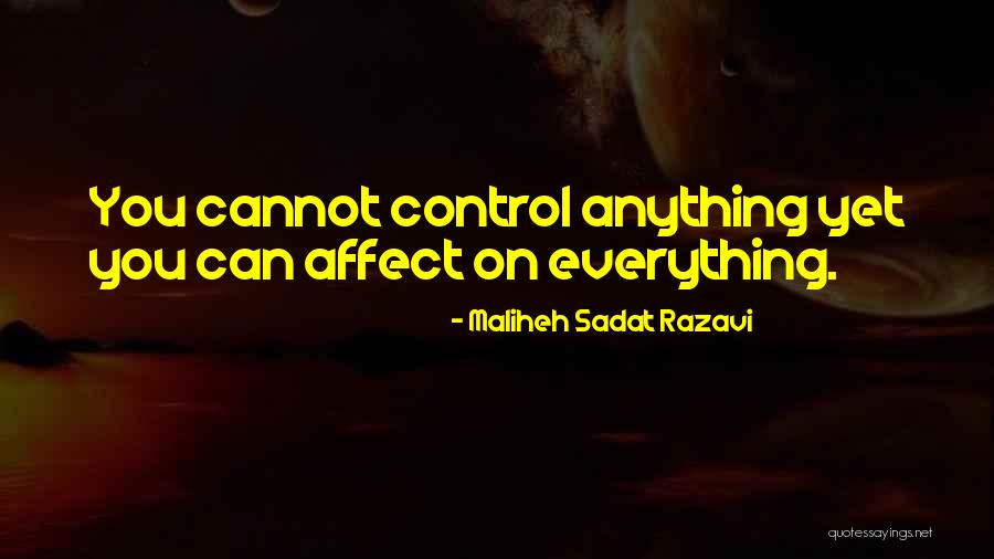 You Science Quotes By Maliheh Sadat Razavi