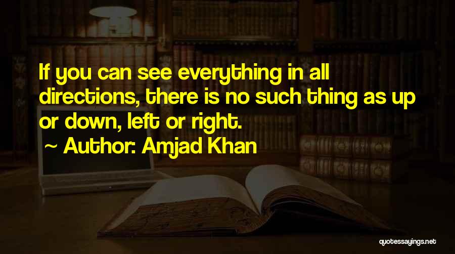 You See Everything Quotes By Amjad Khan