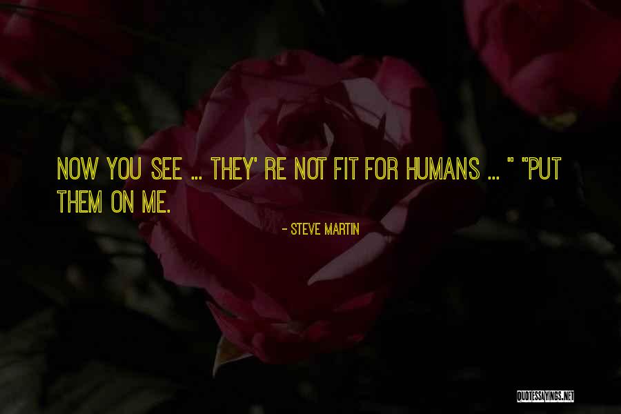 You See Me Now Quotes By Steve Martin