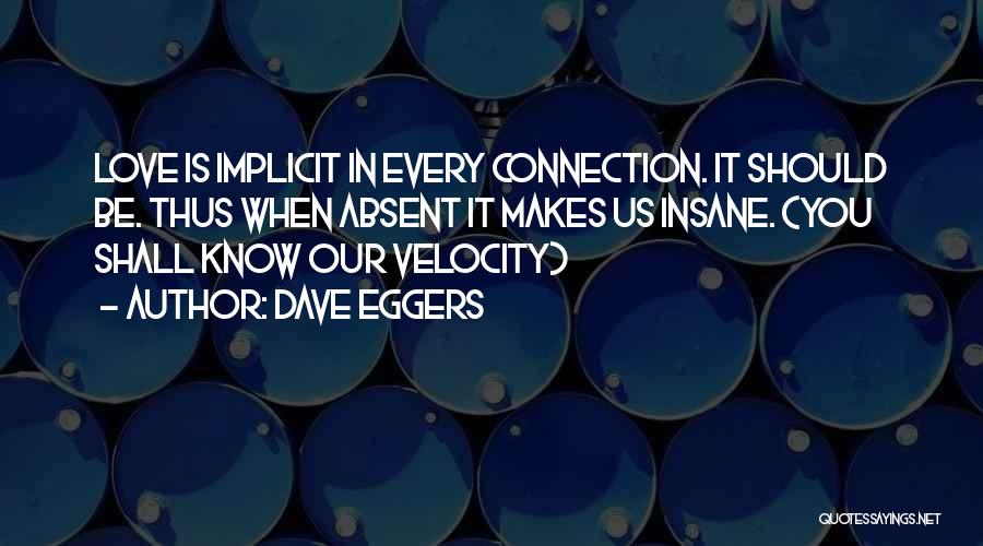 You Shall Know Our Velocity Quotes By Dave Eggers