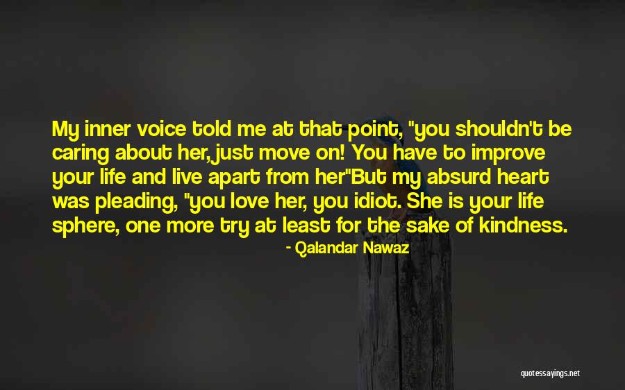 You Shouldn't Love Me Quotes By Qalandar Nawaz You Shouldn't Love Me Quotes By Qalandar Nawaz