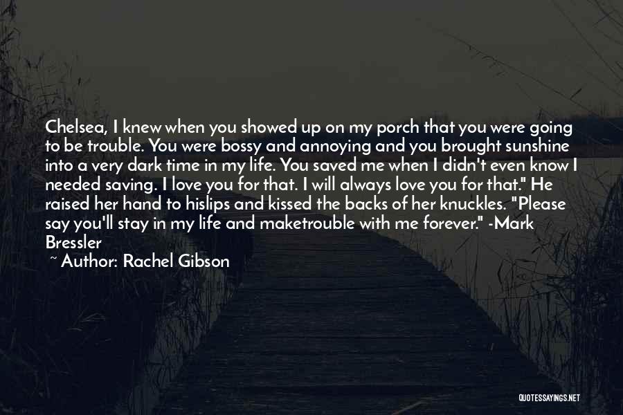You Showed Me Love Quotes By Rachel Gibson