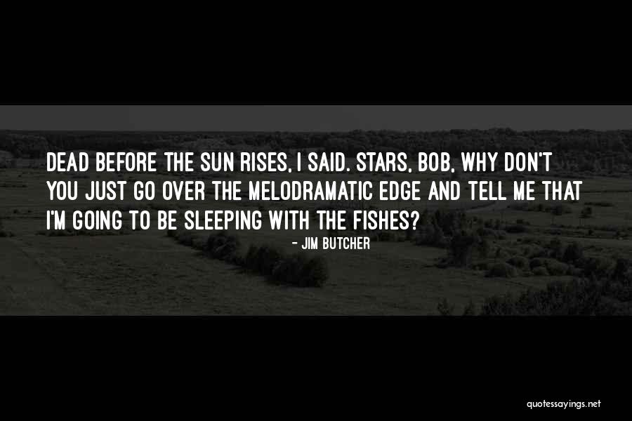 You Sleeping Quotes By Jim Butcher