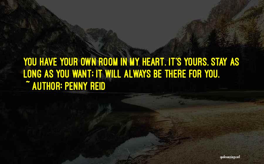 You Stay In My Heart Quotes By Penny Reid