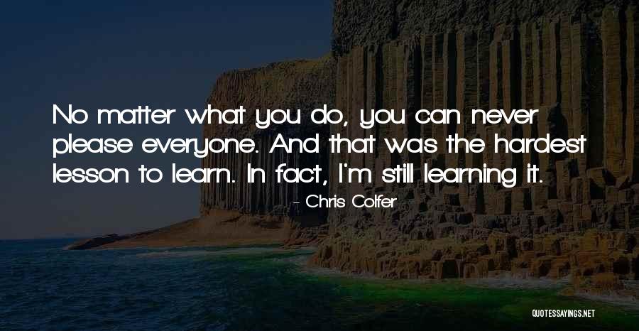 You Still Matter Quotes By Chris Colfer You Still Matter Quotes By Chris Colfer