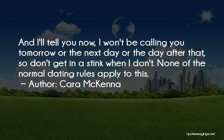 You Stink Quotes By Cara McKenna