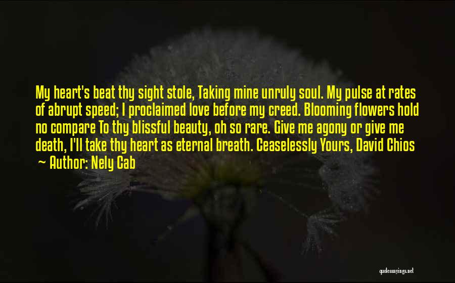 You Stole My Heart Quotes By Nely Cab