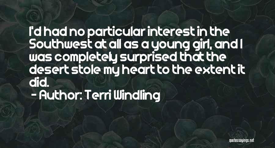 You Stole My Heart Quotes By Terri Windling