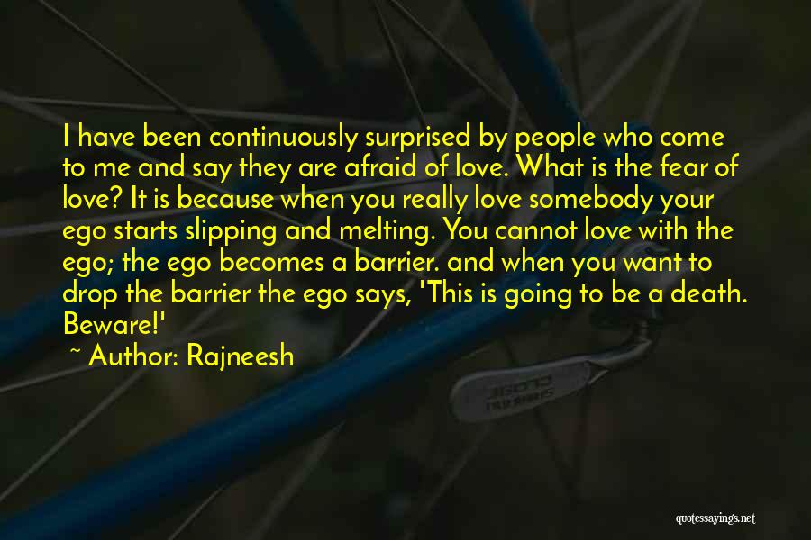 You Surprised Me Quotes By Rajneesh
