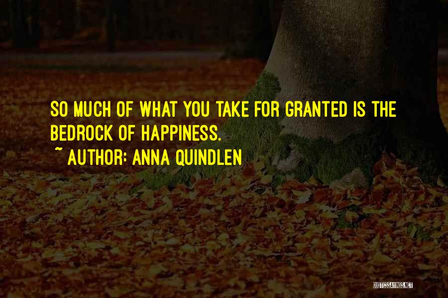 You Take For Granted Quotes By Anna Quindlen