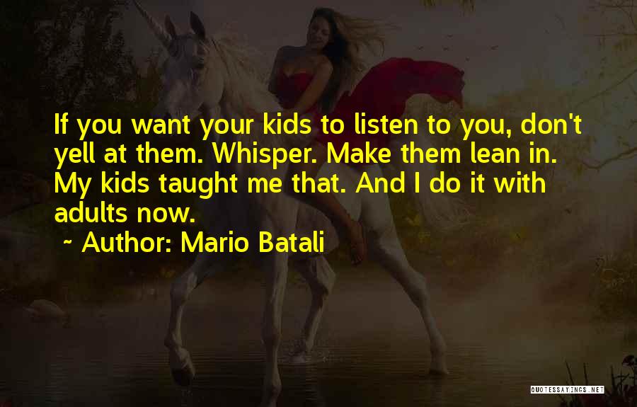 You Taught Me Quotes By Mario Batali