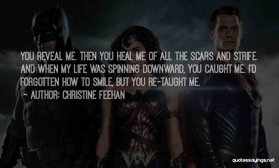 You Taught Me To Smile Quotes By Christine Feehan