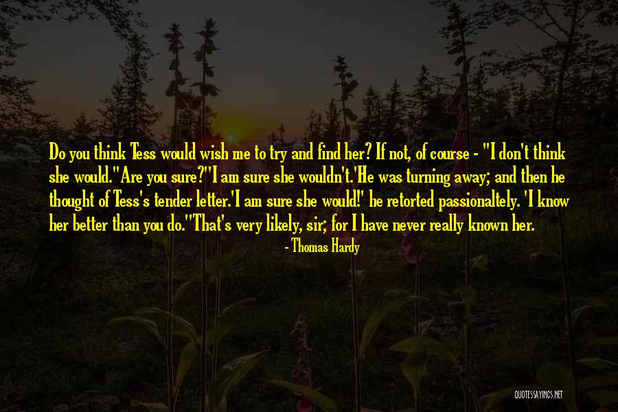 You Think You Are Better Than Me Quotes By Thomas Hardy You Think You Are Better Than Me Quotes By Thomas Hardy