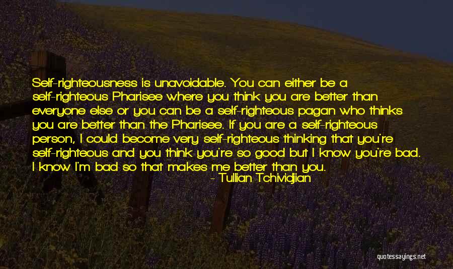 You Think You Are Better Than Me Quotes By Tullian Tchividjian You Think You Are Better Than Me Quotes By Tullian Tchividjian