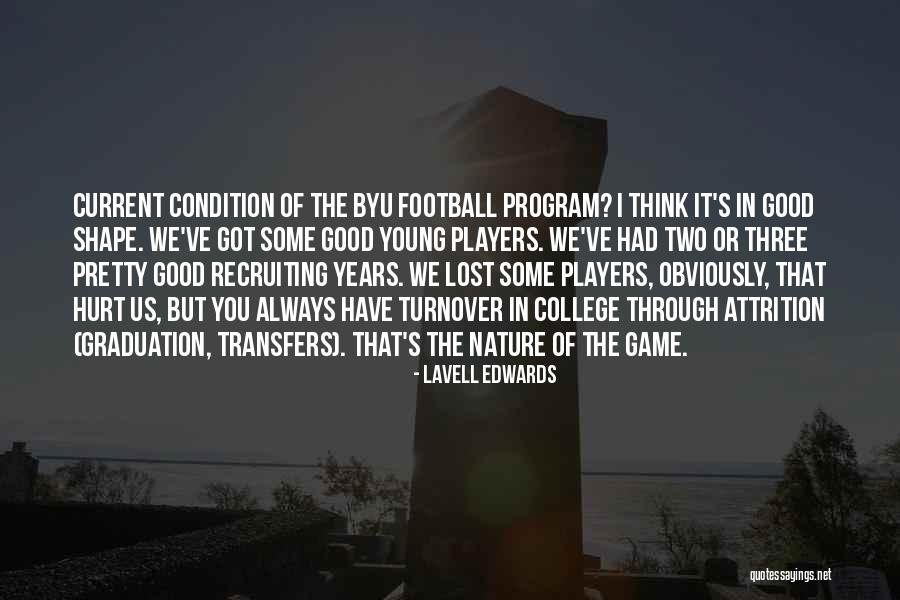 You Think You Got Game Quotes By LaVell Edwards You Think You Got Game Quotes By LaVell Edwards