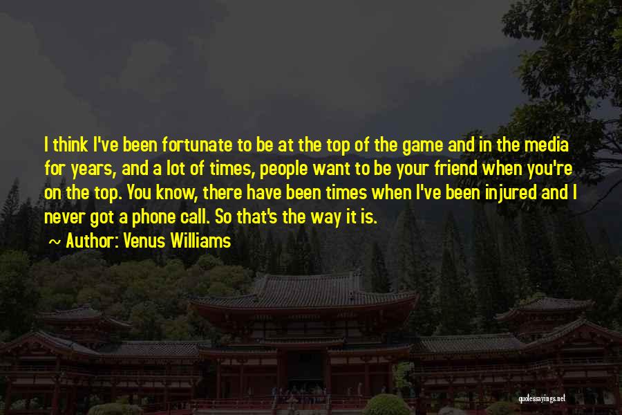 You Think You Got Game Quotes By Venus Williams