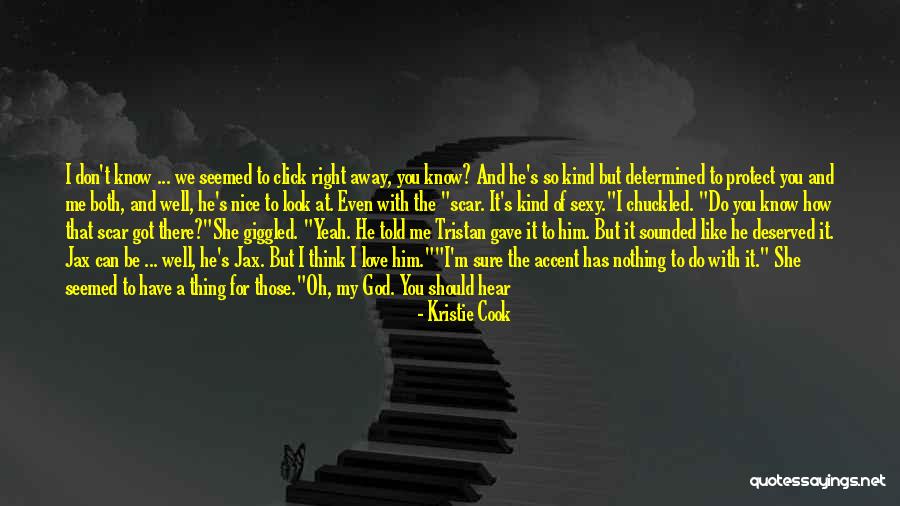 You Think You Know Me So Well Quotes By Kristie Cook You Think You Know Me So Well Quotes By Kristie Cook